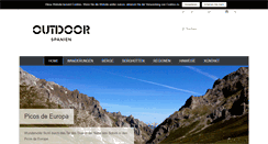 Desktop Screenshot of outdoor-spanien.com