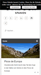 Mobile Screenshot of outdoor-spanien.com